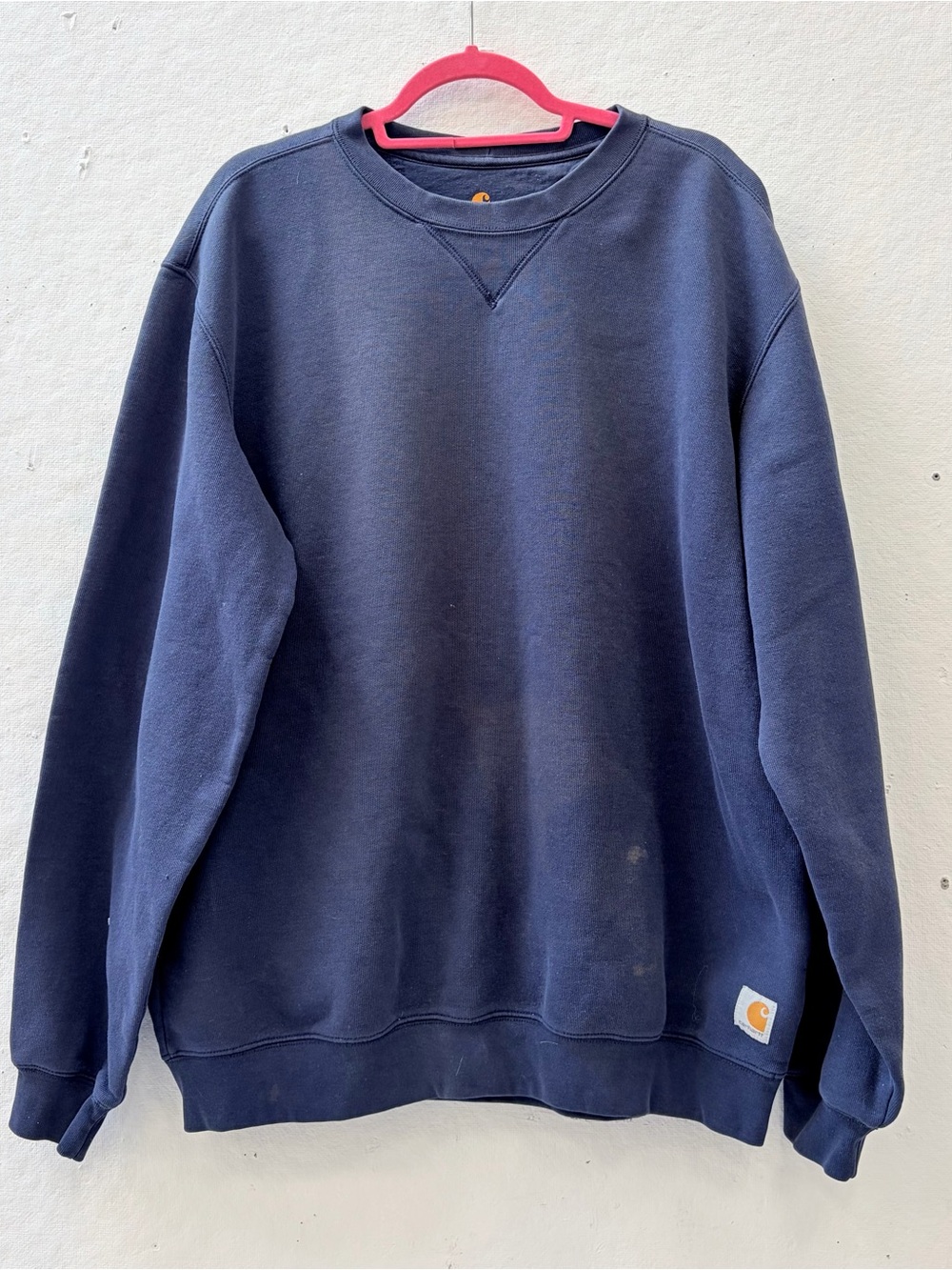 Carhartt Navy Blue Men's Crewneck Sweatshirt